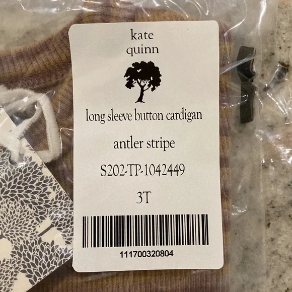 NWT Kate Quinn organic cotton cardigan - Picture 4 of 4